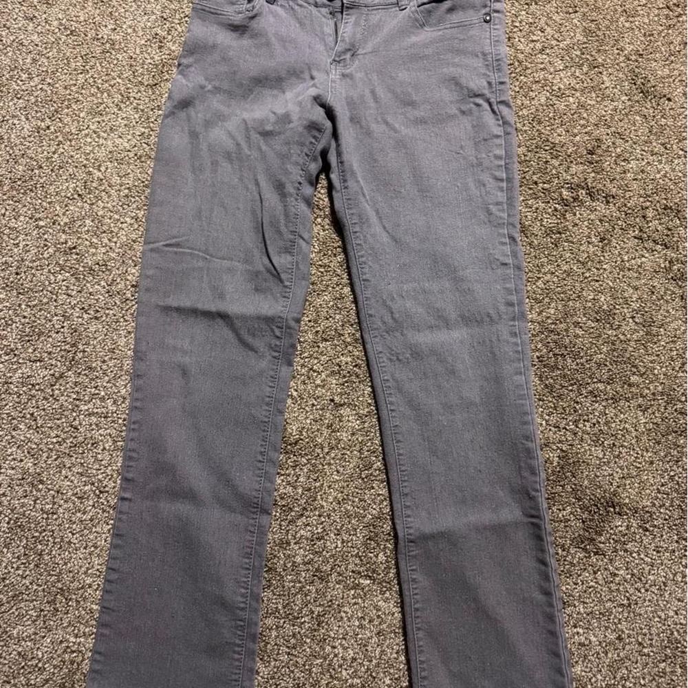 Emperial Gray Straight Leg Jeans, size 9